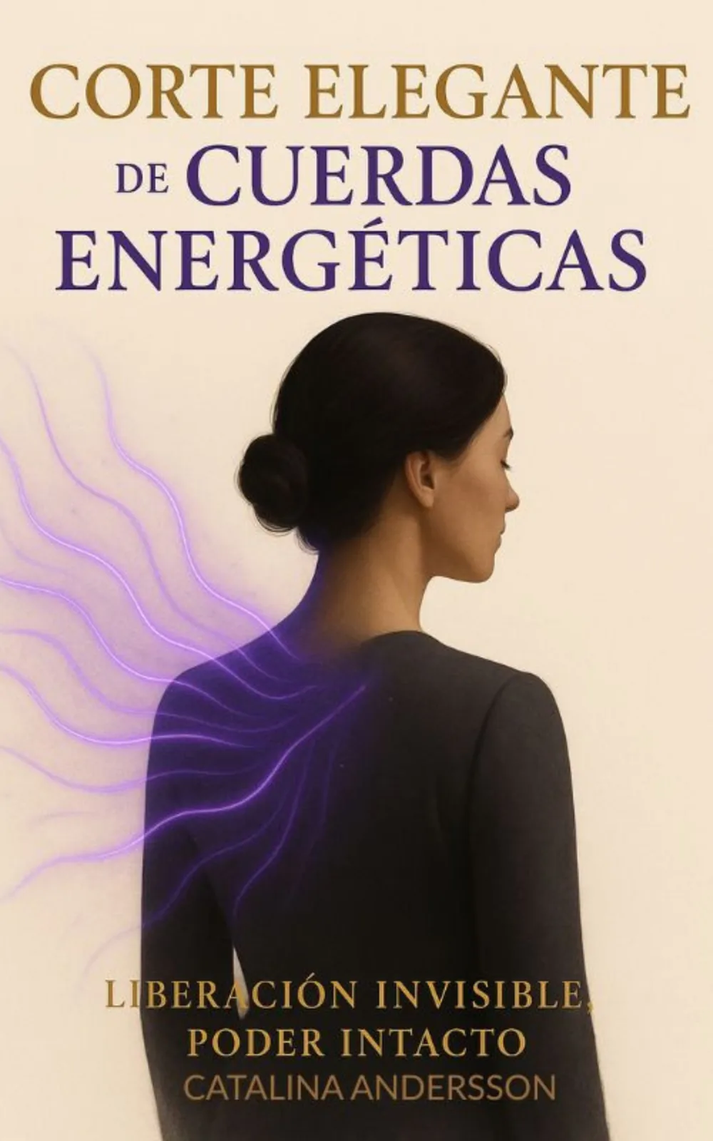 Portada de Corte Elegante de Cuerdas Energéticas
